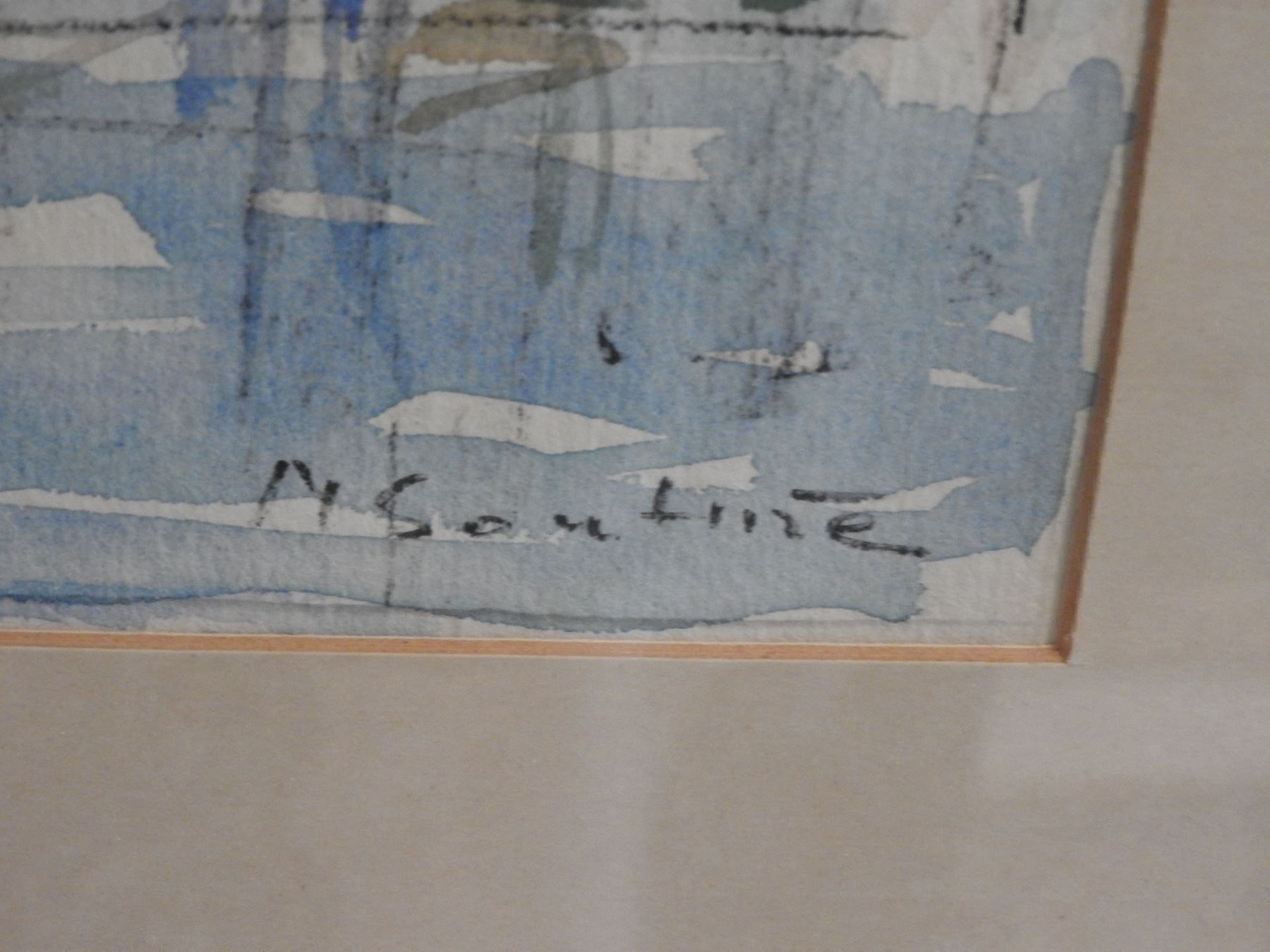 Gemälde: Michel Soutine - Zürcher Impressionen – Gebraucht aus Stetten AG von Brissago25 3