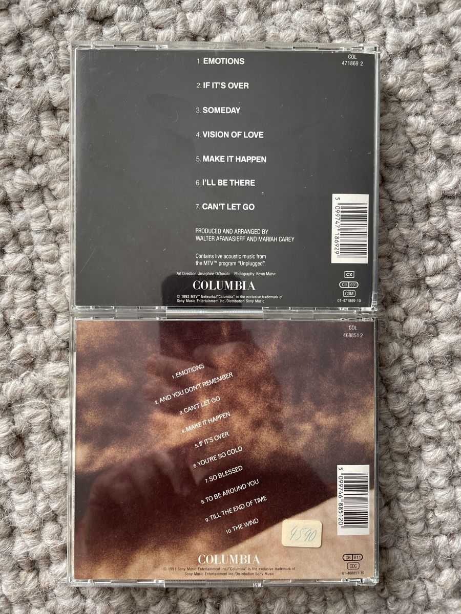 CDs: 2x Mariah Carey – Gebraucht aus Reinach AG von trigger7811 1