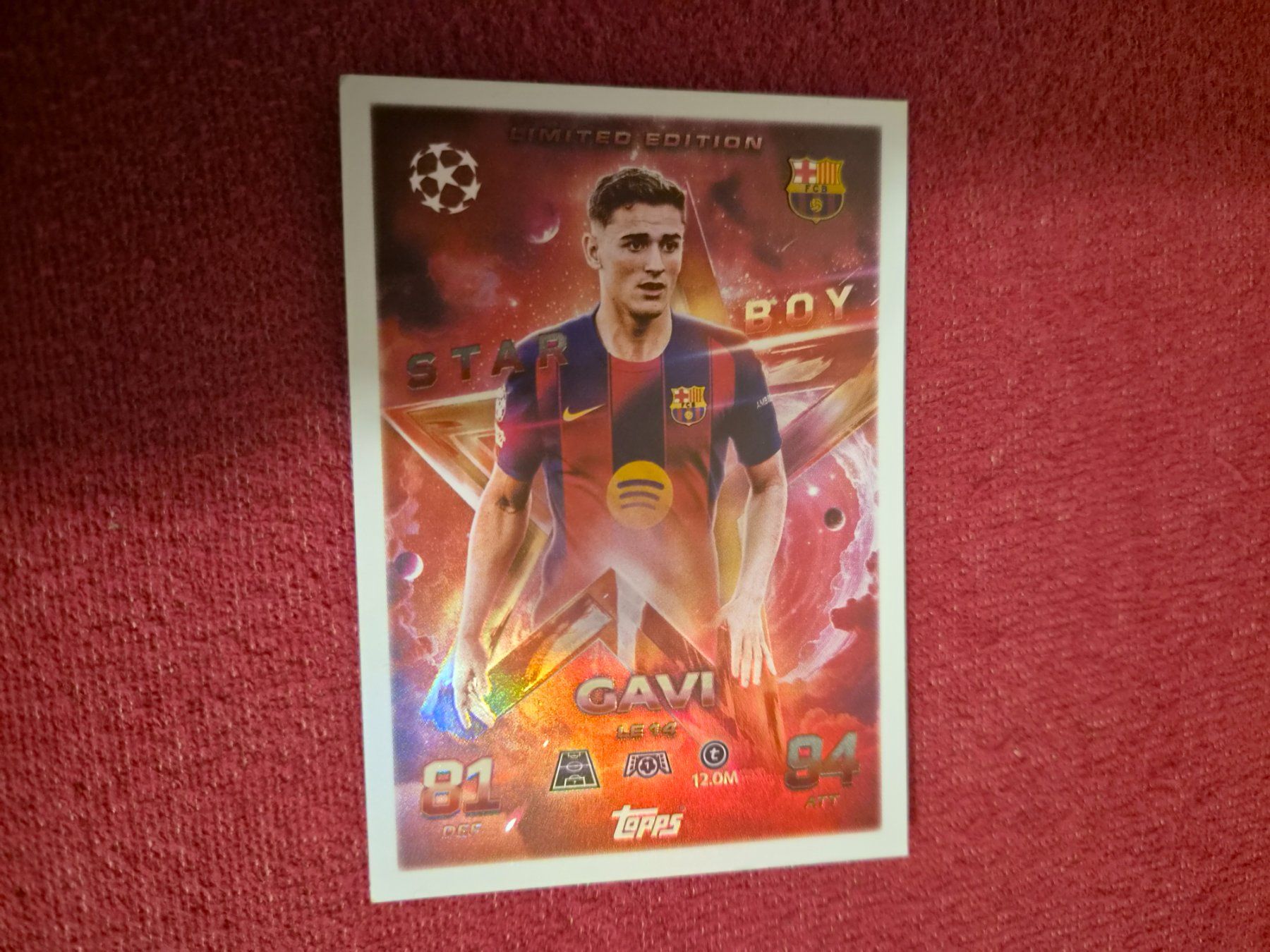 Topps Cartes à collectionner: Topps Match Attax Gavi limited Edition – D'occasion à Schlieren par mig_8xs7