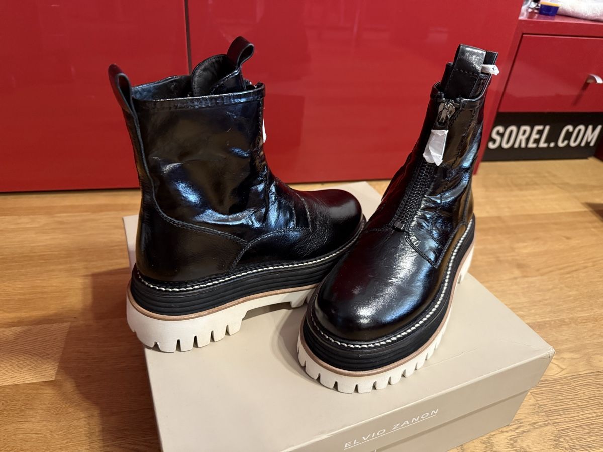 Scarpe da donna: Elvio Zanon Stiefel, Gr. 38, Neu! – Nuovo e nell'imballaggio originale da Reinach AG venduto da innamac 2