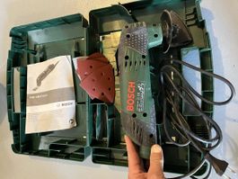 BOSCH PMF 180 E Multi Werkzeug im Koffer mit Zubehör