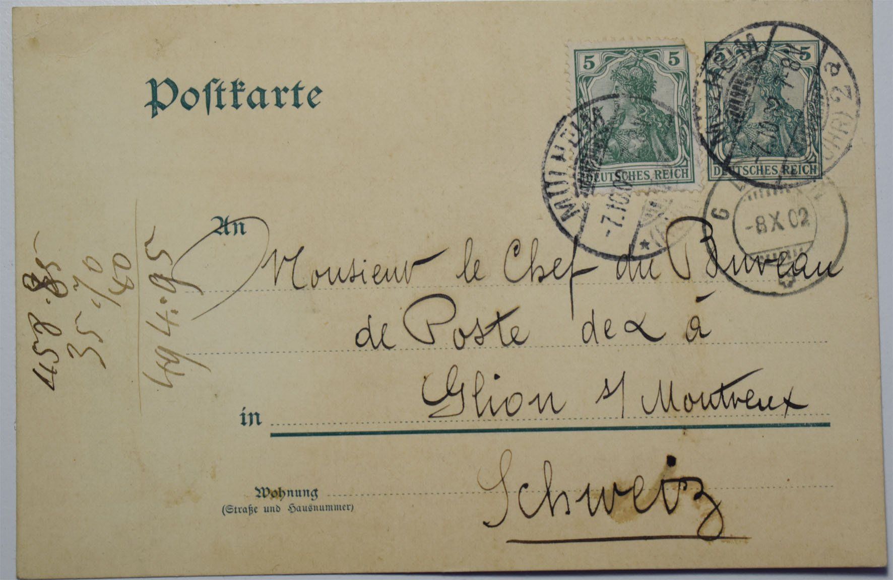 Cartoline postali: Cartes correspondances anciennes – Usato da Petit-Lancy venduto da Pimose 7