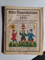 Alter Bauern Kalender für das Gemein Jahr 1991
