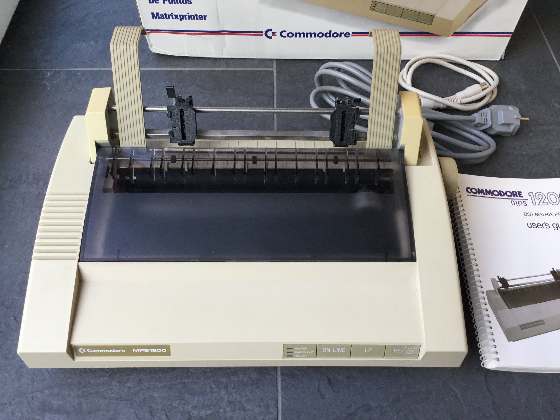 Commodore Stampanti: Commodore Nadeldrucker MPS 1200 OVP komplett – Usato da Zürich venduto da Lukeinstinct 1