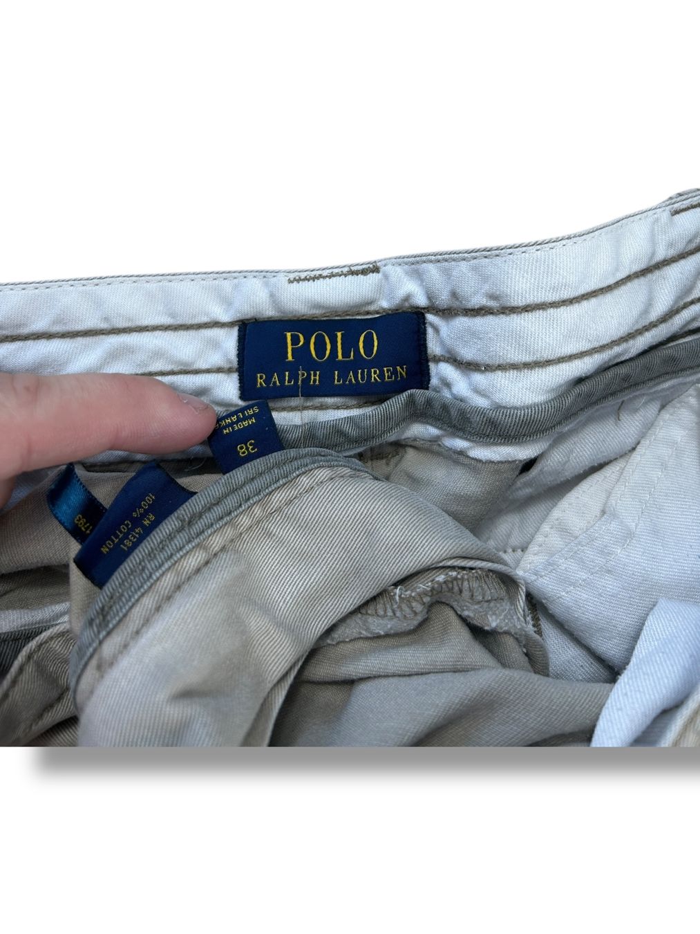 Ralph Lauren Pantaloni: Short Cargo Ralph Lauren Beige - W38 – Nuovo (secondo la descrizione) da Hauterive NE venduto da Leo_o 4