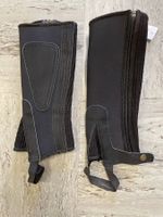 Kinder-Mini-Chaps aus Kunstleder, S, schwarz