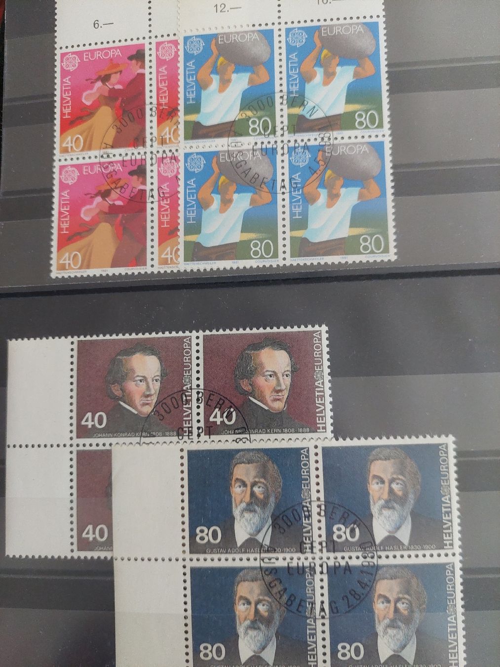 Tutti i francobolli: Timbres Suisse  – Usato da Le Locle venduto da wchs 7