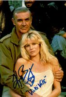 Kim BASINGER Sag niemals nie / JAMES BOND / AUTOGRAMM