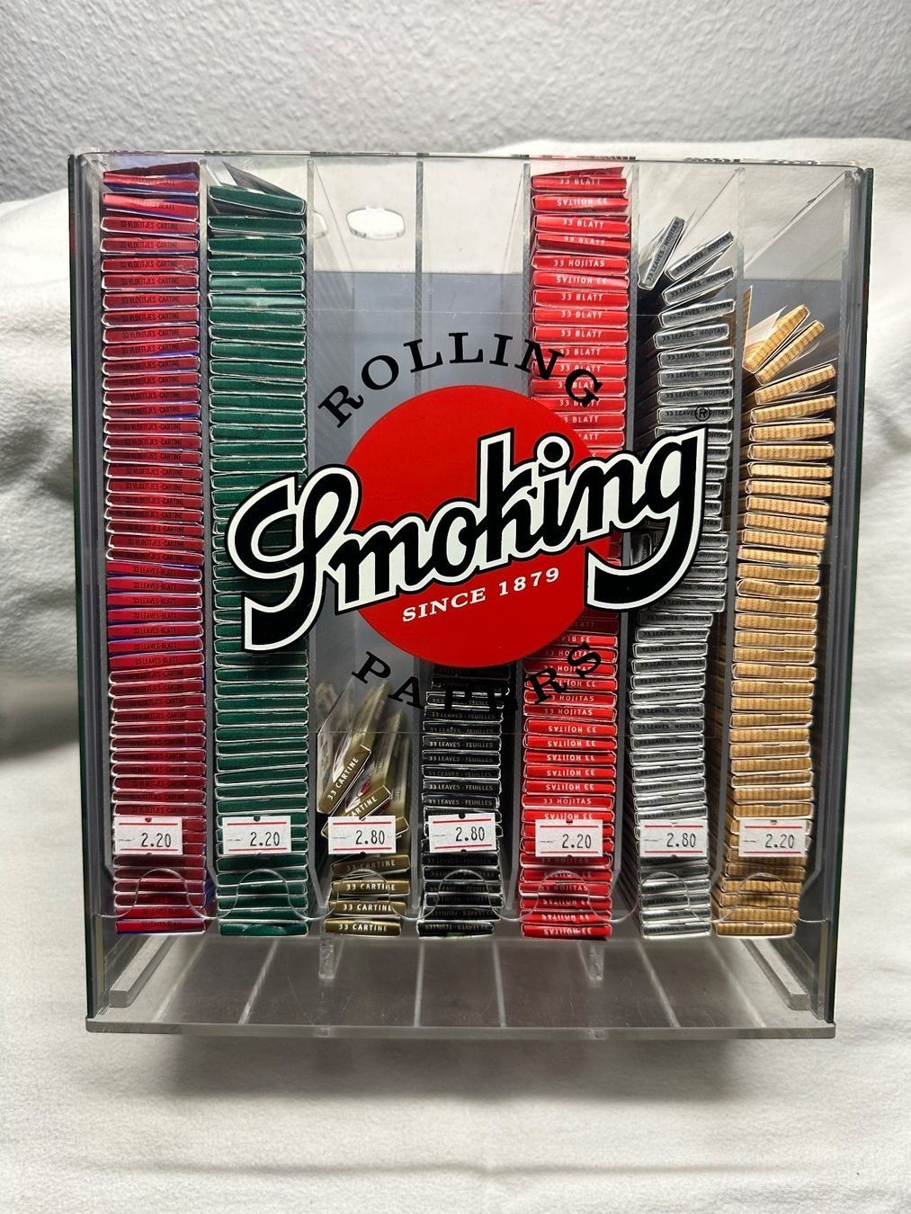 Tabak: Smoking Papers Display Vintage – Gebraucht aus Zäziwil von Lesny3 1