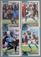 Carolina Panthers 4er Lot – Chris Brazzell II RC / Legette /