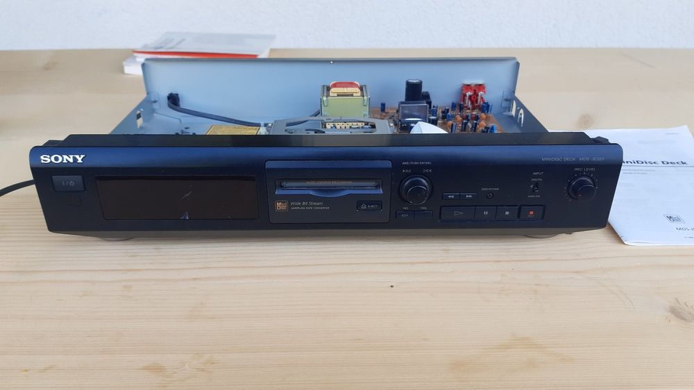 Platine MD Sony Réparation Sony MDS-JE320 Lecteur/Enregistreur MiniDisc - Pour Pièces Ou Réparation (problème D'éjection) Réparation Lecteur MiniDisc