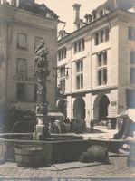Bern BE Kindlifresserbrunnen historische Ansicht foto 16 x22