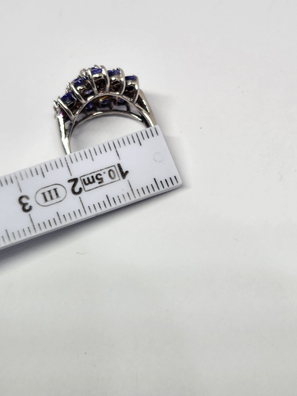 Anelli: Iolite Ring, in Massivem Silber 925, – Usato da St. Gallen venduto da GIULESGG 7