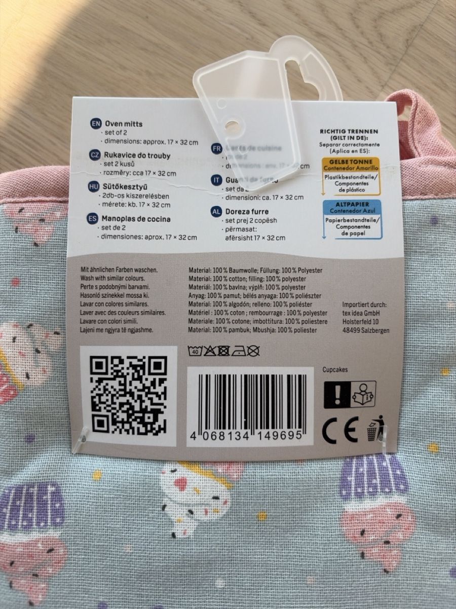 Gants & mitaines : Ofenhandschuhe 2 STÜCK neu – Neuf avec emballage d'origine à Au ZH par eac_gm25 2