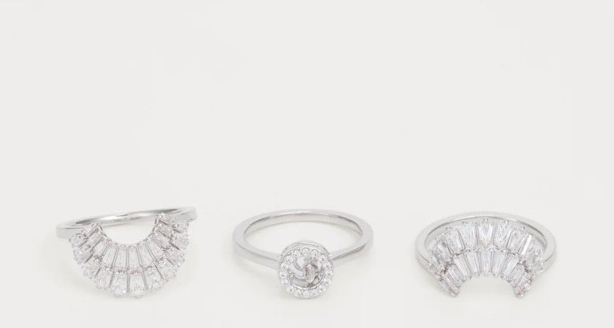 Swarovski Anelli: Swarovski Ring Set Neu – Nuovo e nell'imballaggio originale da Kloten venduto da Pandora123