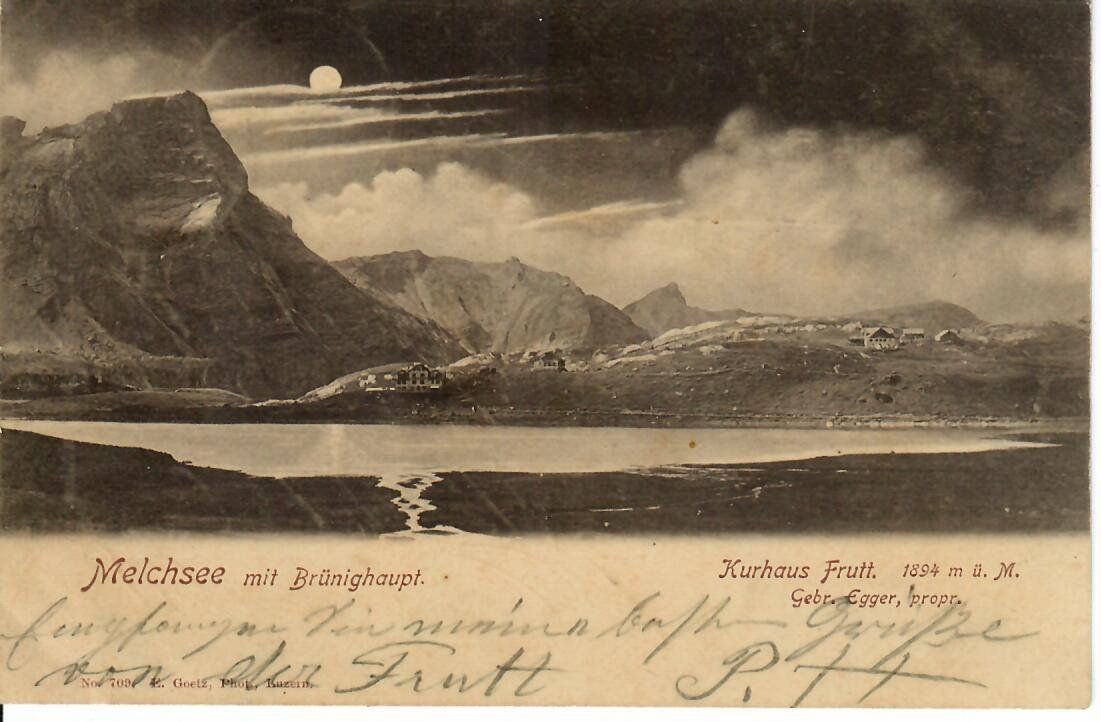 Cartoline postali: Melchsee Frutt 1901 – Usato da Hochdorf venduto da Ziegel-16
