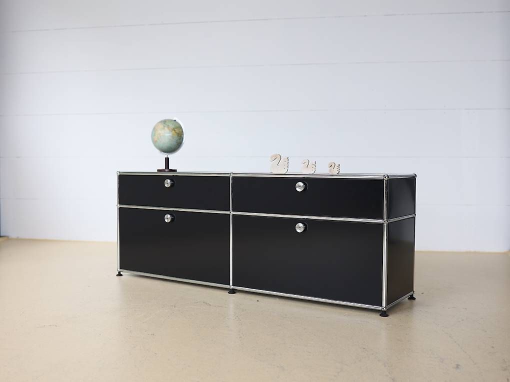USM Cassettiere: USM Sideboard schwarz, 2x2 – Usato da Meinisberg venduto da atelier_TILIJA 5