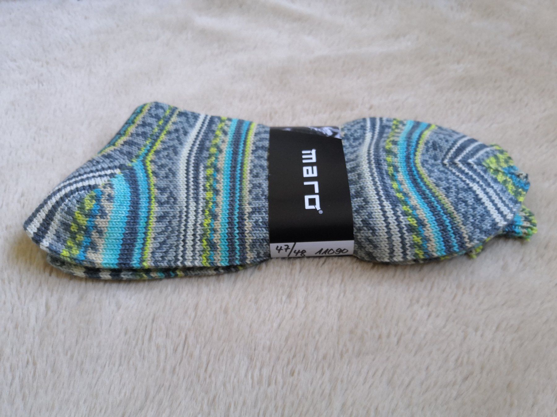Calze: Coole Wollsocken von MARO, Gr.47/48 – Nuovo e nell'imballaggio originale da Birsfelden venduto da Pluesser