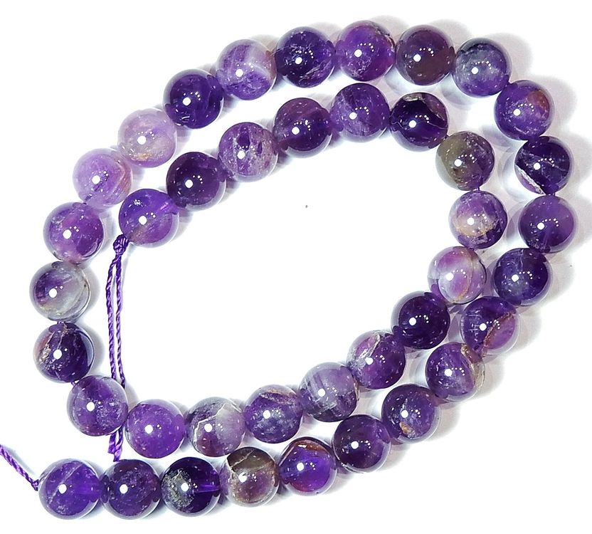 Großhandel Von Amethyst-Amethyst Perlenkette-Edelsteine-Schmuck