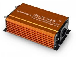 300 Watt 12V Wechselrichter - reiner Sinus - 12V zu 230V