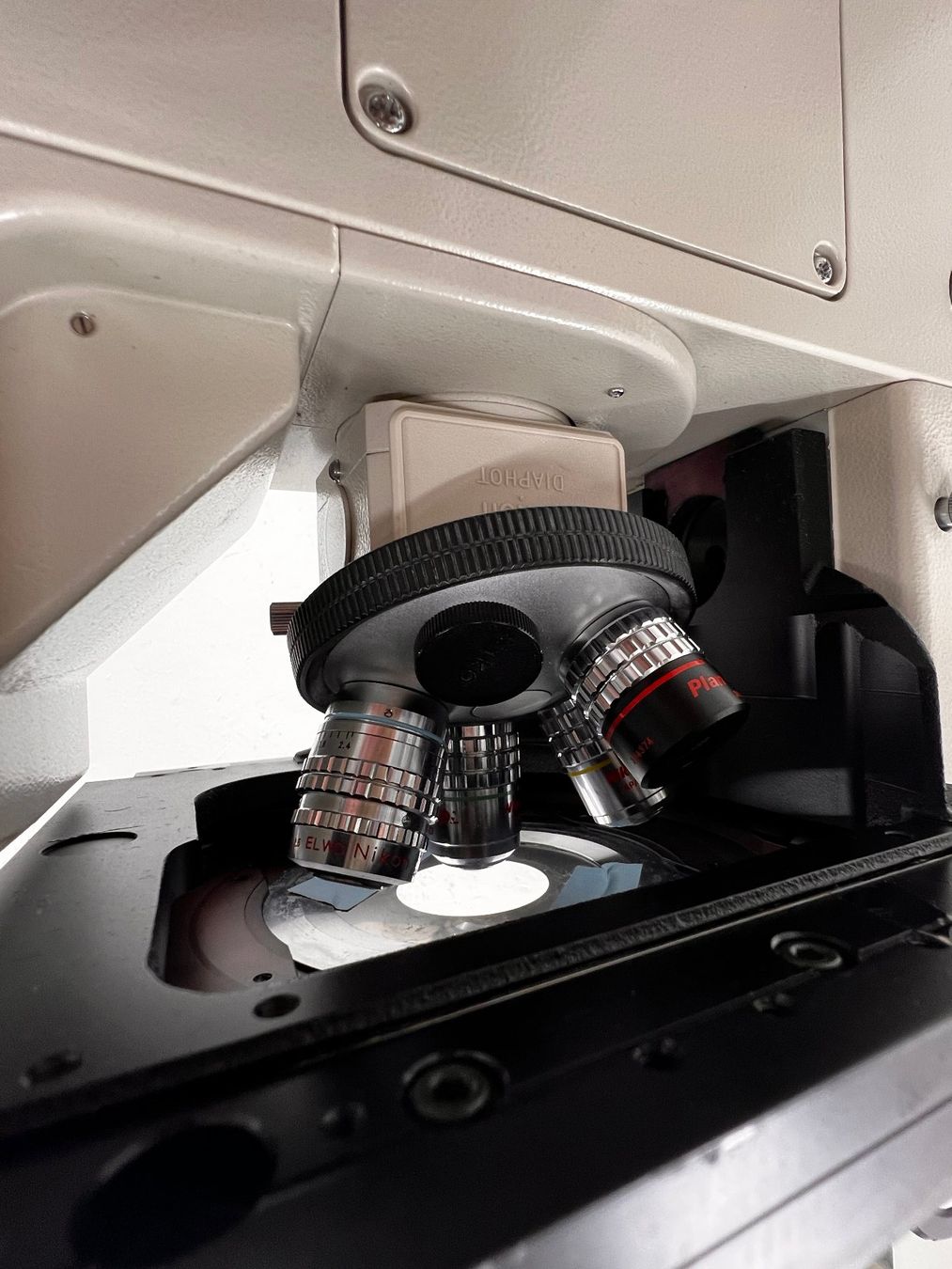 Laborzubehör: Nikon Diaphot Inverted Mikroskop – Gebraucht aus Niederdorf von LeptonAG_Labor 7