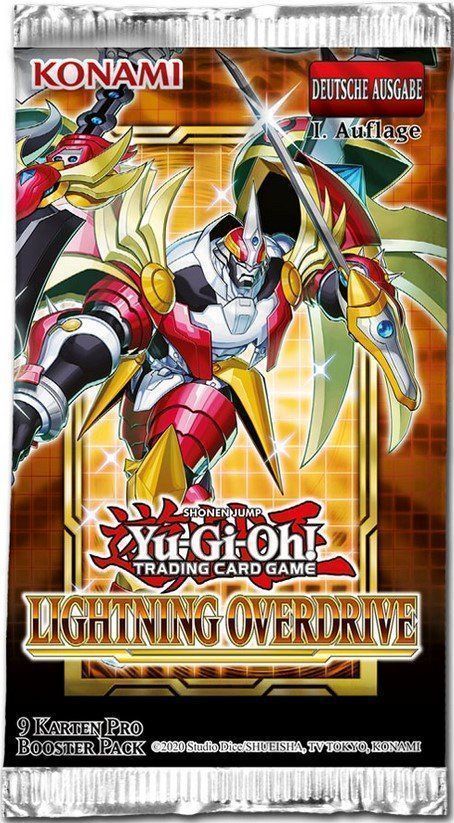 Yugioh Carte collezionabili: Yu-Gi-Oh! Lightning Overdrive Booster Pack DE – Nuovo e nell'imballaggio originale da Basel venduto da LegacyLink