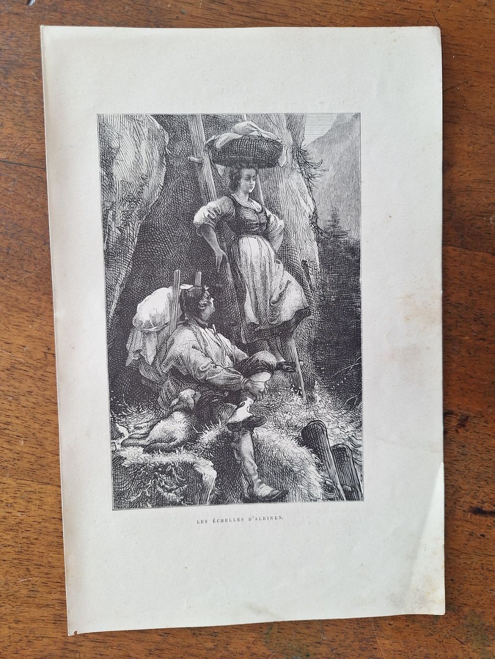 Stiche: LOECHE-LES-BAINS ET ENVIRONS – Gebraucht aus Bevaix von bohrap 2