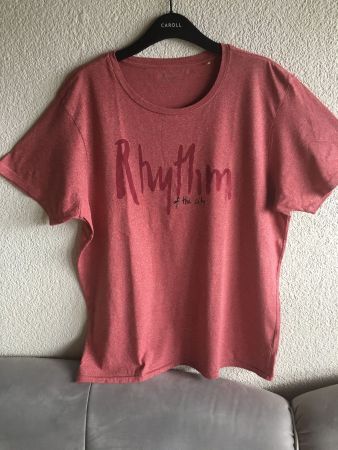T-Shirt, rostrot, Gr.XL