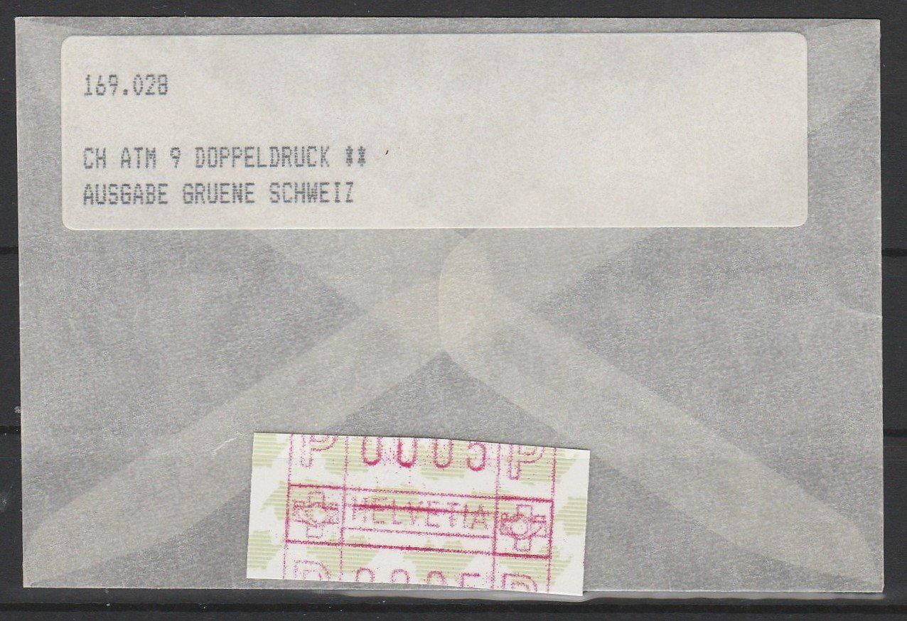 Alle Briefmarken: Nr. 9 Doppeldruck – Gebraucht aus Oberglatt ZH von Wiedmi6
