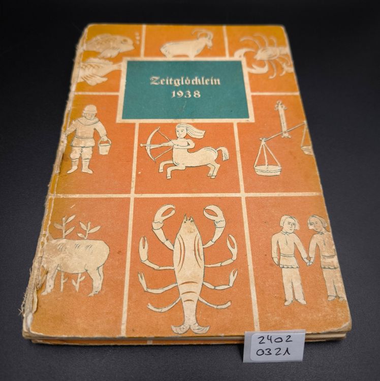 Alter Kalender Zeitgl&ouml;cklein 1938 | Kaufen auf Ricardo