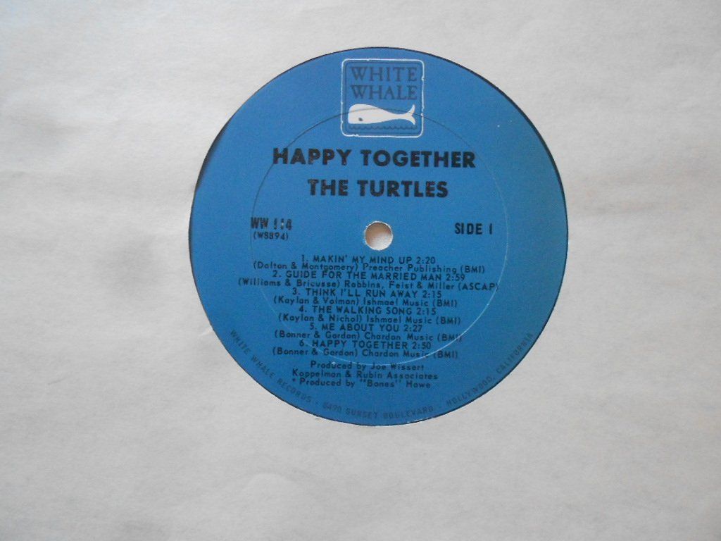 Schallplatten: THE TURTLES  -  HAPPY TOGETHER – Gebraucht aus Bex von Giorgiob 2