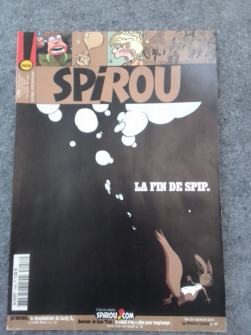 Comics: Spirou comic La Fin de Spip 3458 – Gebraucht aus Préverenges von gga_f9hf