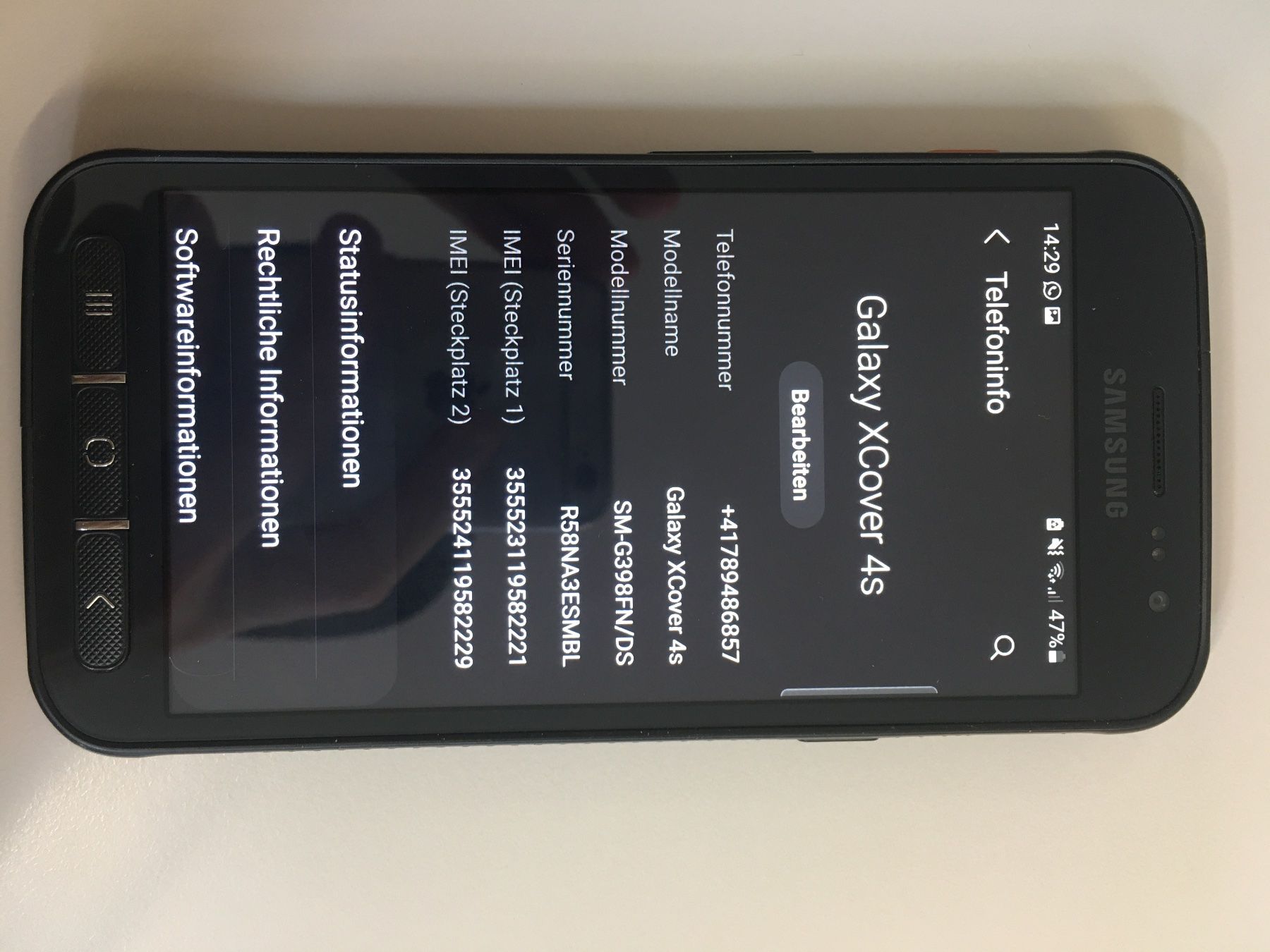 Samsung Telefoni cellulari / Smartphones: Samsung Galaxy XCover 4s – Usato da Flawil venduto da rcnkr 1
