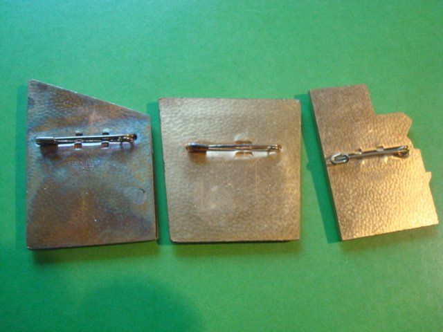 Plaketten & Abzeichen: Plaketten Gold 1964-1965-1966 – Gebraucht aus Riehen von Baerewaegli 1