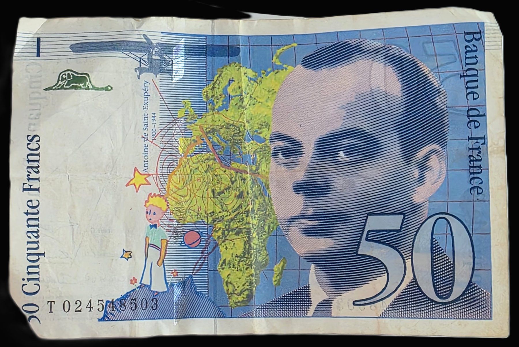 Banconote: FRANKREICH 50 FRANCS 1994 – Usato da winterthur venduto da CoinPassion