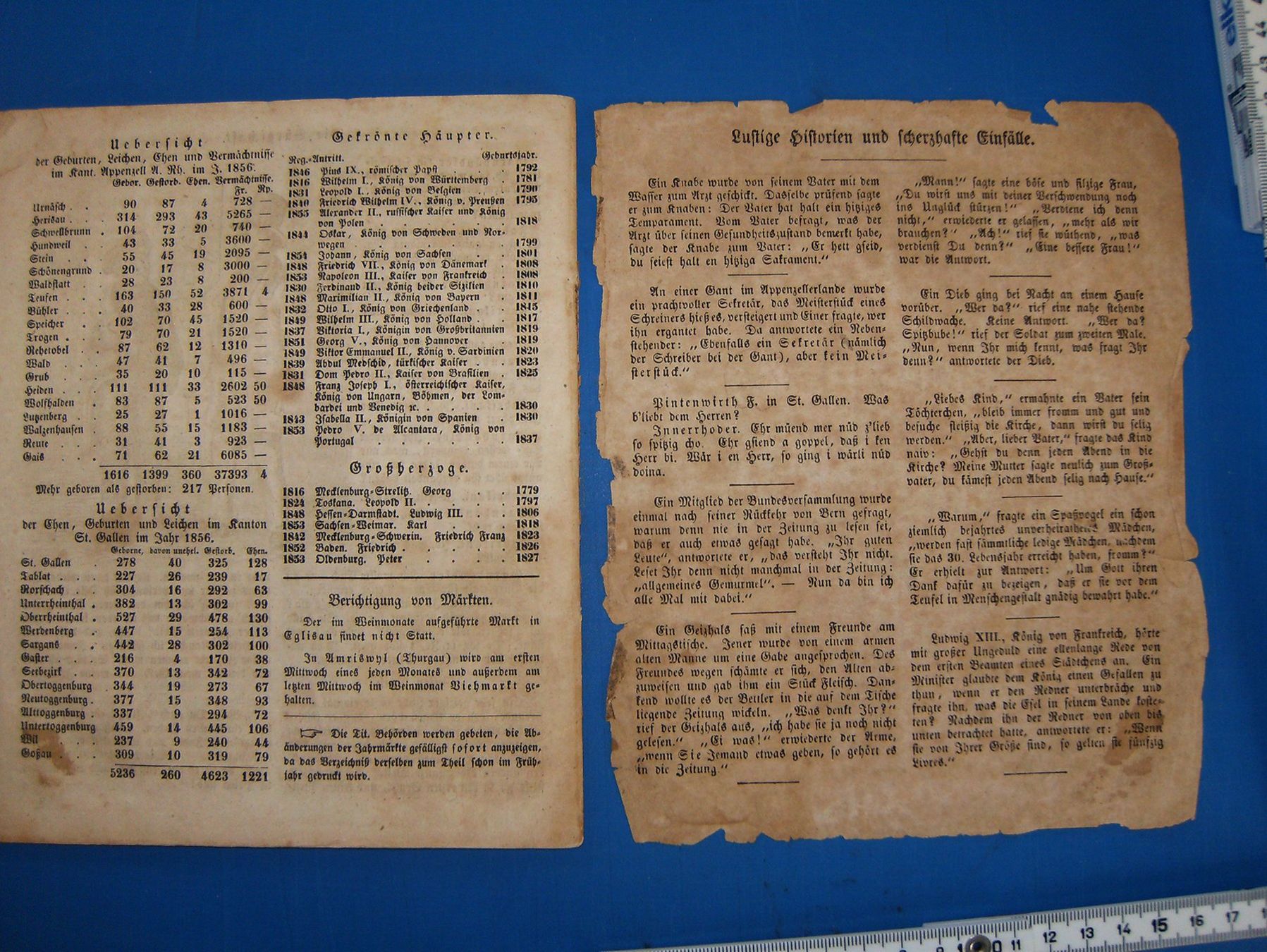 Calendari: Original Appenzellerkalender von 1858! – Usato da Liesberg venduto da Mikado1965 1