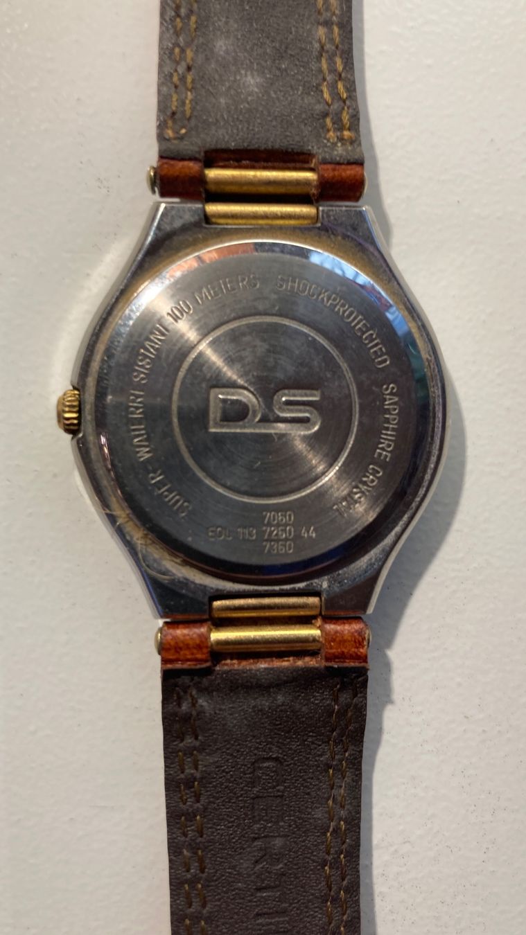 Certina Orologi: Certina DS Herrenuhr Bicolor Lederarmband – Usato da Zwingen venduto da Hugom 2