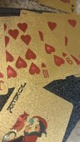 Goldene Spielkarten, neuwertig und vollständig!🃏🤩