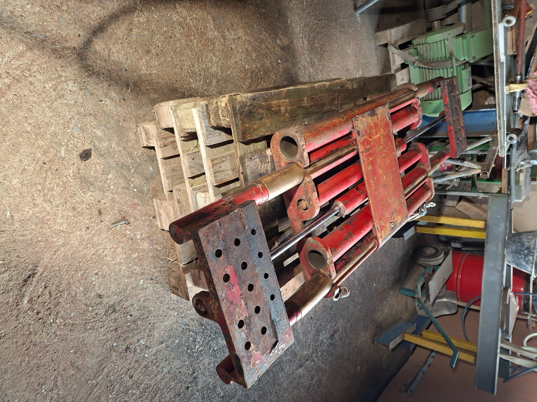 Chariots à fourches & chariots élévateur: Stapler Gabelverstellgerät – D'occasion à Geiss par John-Deere4955 4