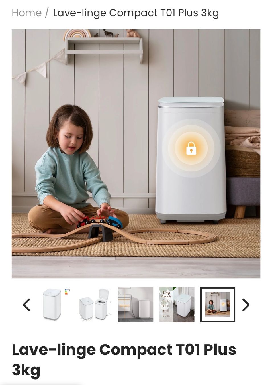 Lavatrici: Machine lave linge Hava T01 Plus – Nuovo e nell'imballaggio originale da Brent venduto da cyt_dc6l 4