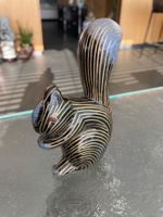 Kostbare Eichhörnchen Figur Email Halbedelstein, XX. Jh.