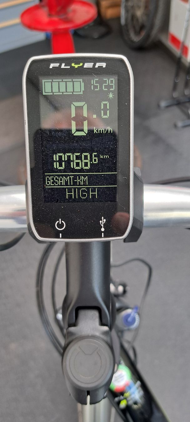 Flyer Biciclette: Flyer E-Bike    45 km    Occasion – Usato da Herisau venduto da Tioga 1