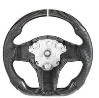 Tesla Carbon Lenkrad mit sportlichem design