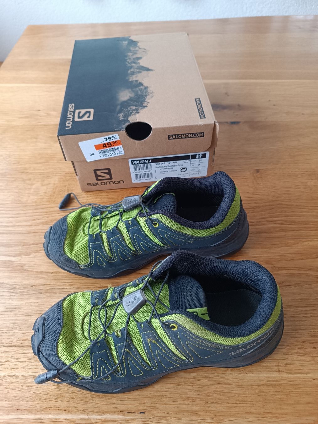 Salomon Scarpe da uomo: Salomon Trekkingschuhe in Grösse 34  – Usato da Heiden venduto da Sotema 1