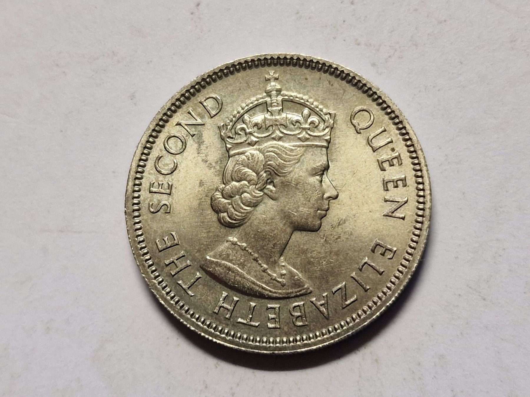 Tutti le monete: Hong Kong -5 Cents 1963 Unc. – Nuovo (secondo la descrizione) da Zürich venduto da Moreira01 3