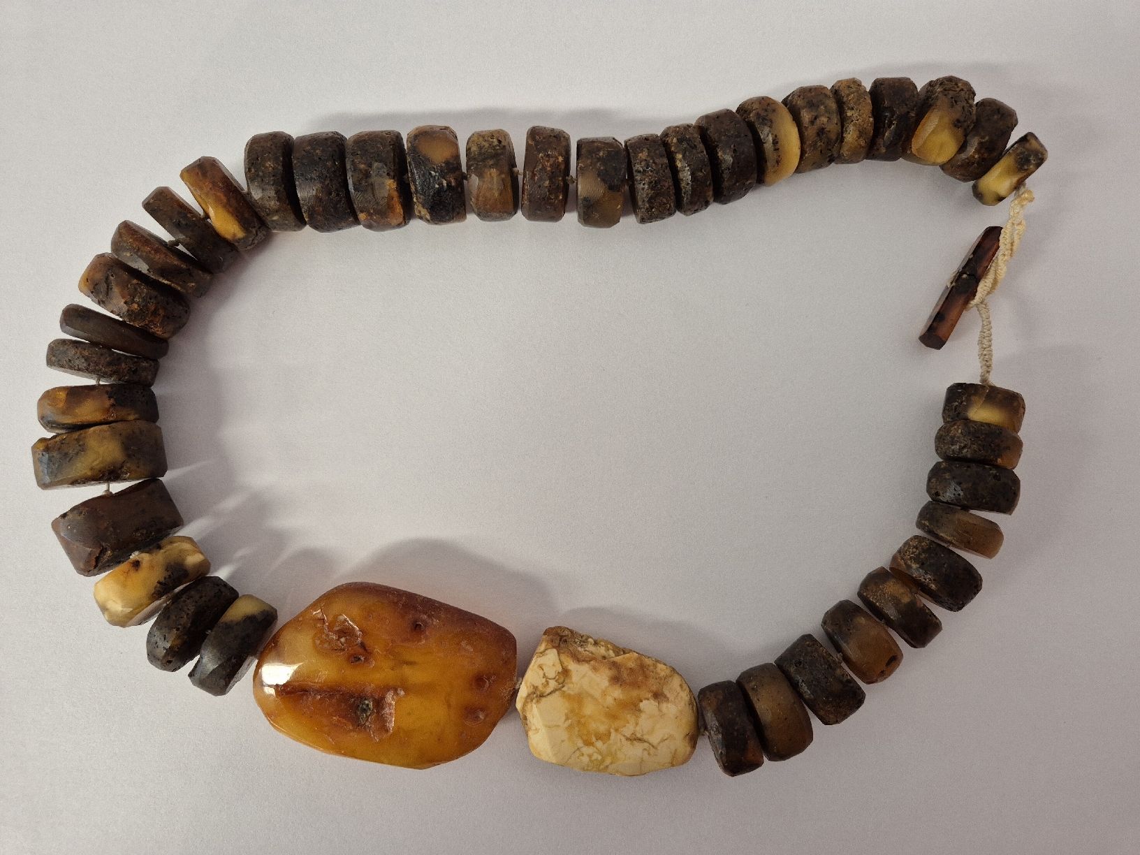 Catenine: Bernstein Kette, Vintage, Handarbeit, Butterscotch, – Usato da Basel venduto da vintage.watches