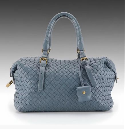 Bottega Veneta Intrecciato Nappa Blue