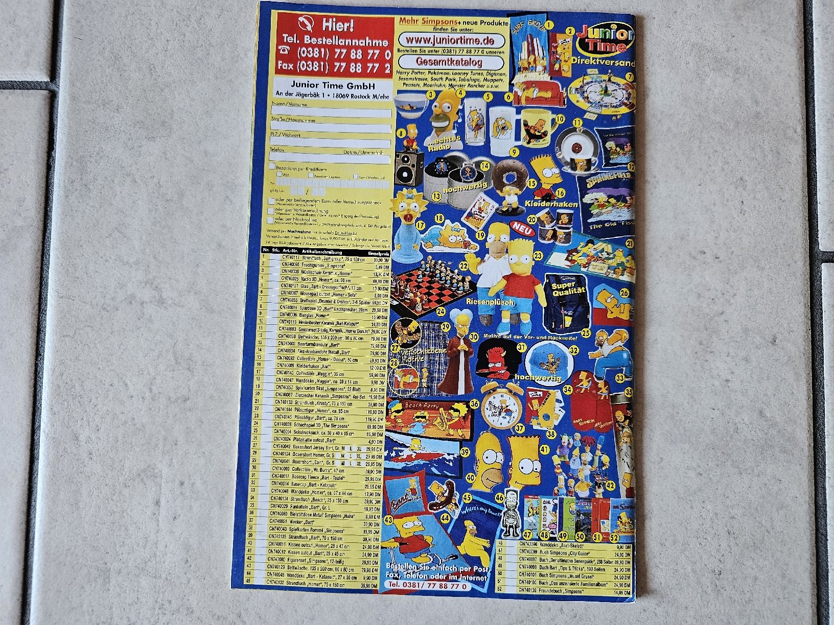 Comics: Simpsons Comic  -  Heft #57 – Gebraucht aus Schneisingen von backstore24 1