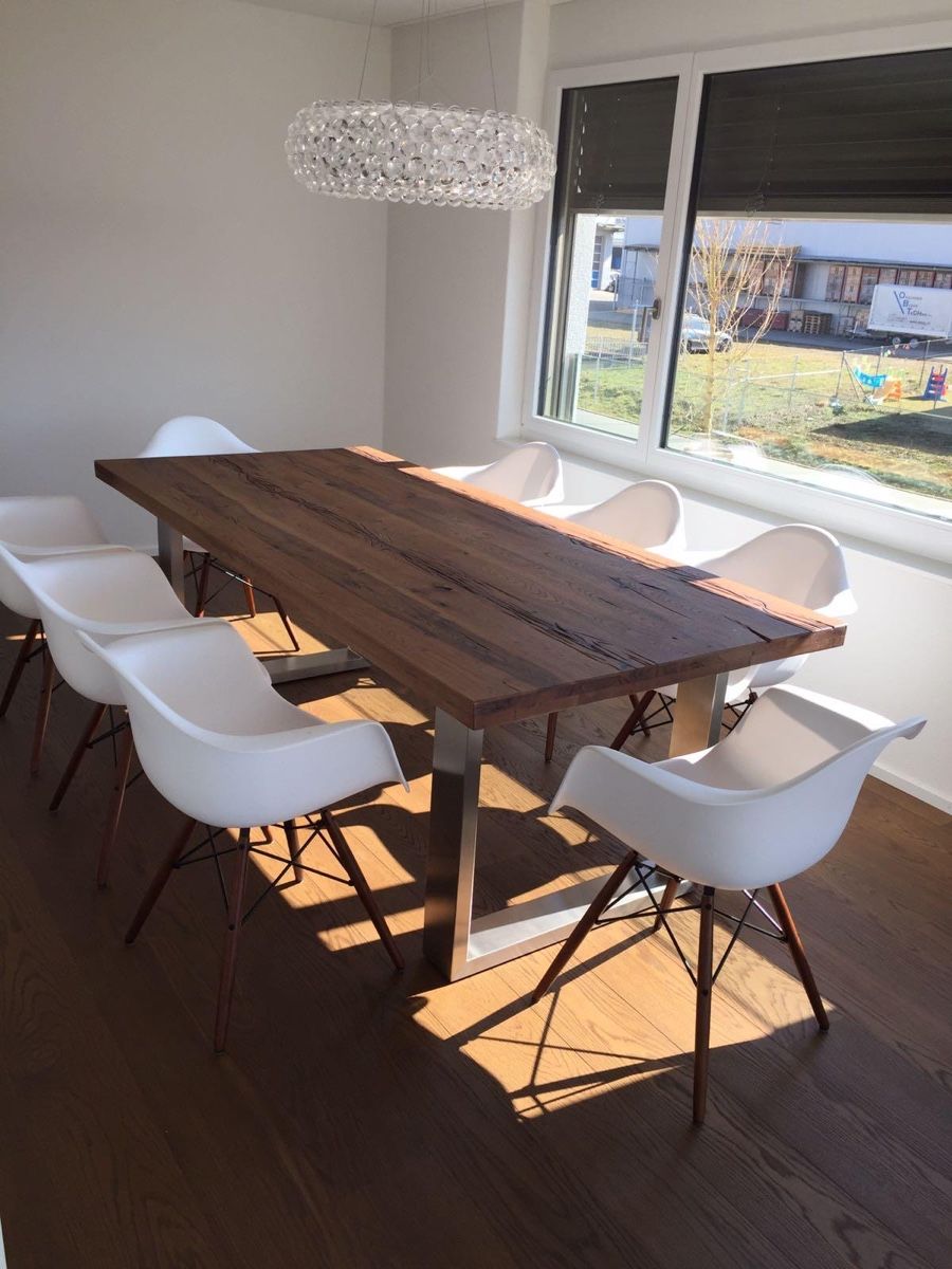 Tables: Esstisch mit inkl. 8 Stühle – D'occasion à Gebenstorf par kri_7jfs