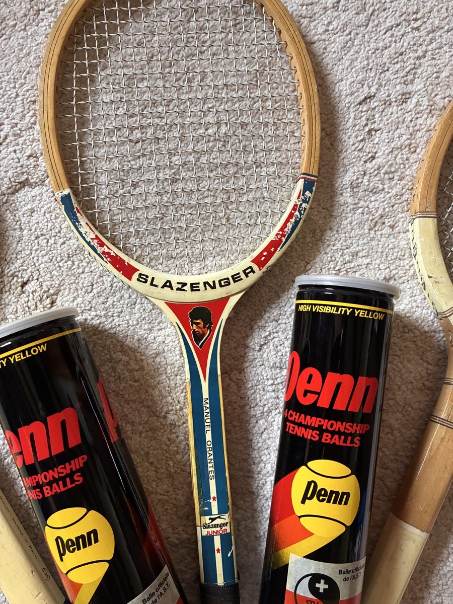 Racchette: Tennisschläger Holz – Usato da Moleson-s-Gruyeres venduto da Mosaikplastik 1